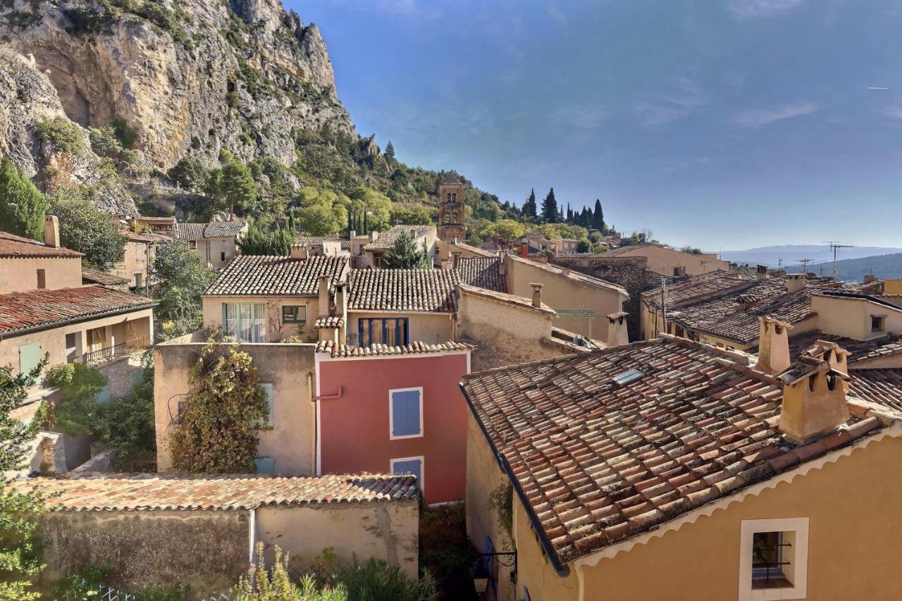 Studio Vue Sur Les Toits, Lumineux Moustiers #2 Eksteriør billede
